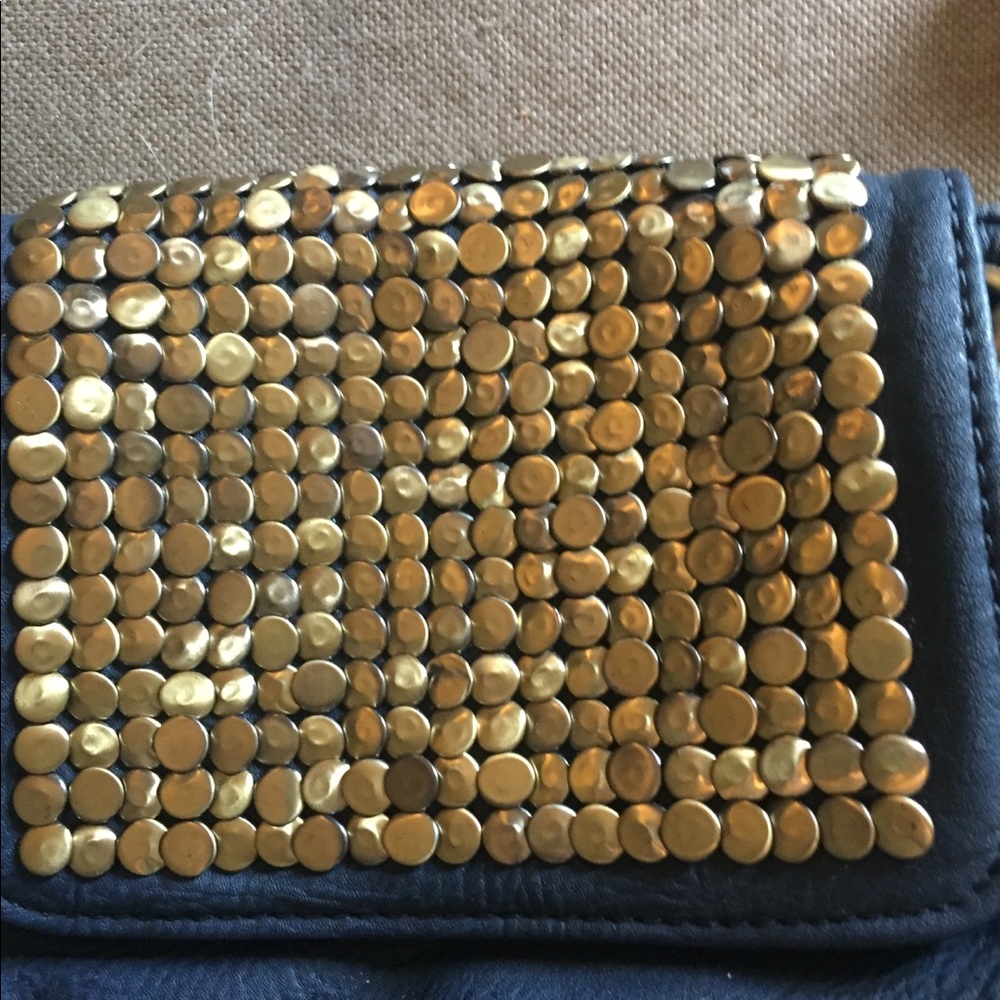Navy blue purse